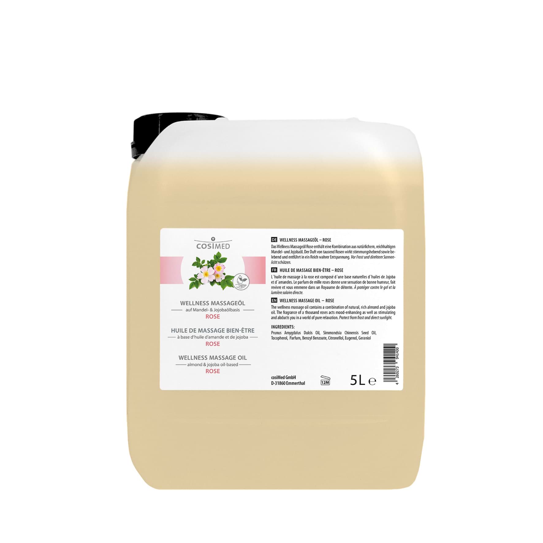 Wellness-Massageöl Rose, Bild 3